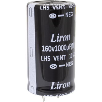 Электролитические конденсаторы 1000 UF 160V 105*C 30*35 Liron Liron