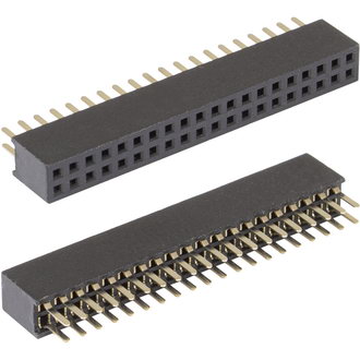 Штыри и гнезда для плат 2.54мм DS1065-03-2X20S8BV CONNFLY
