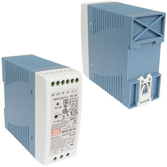 Драйверы для светодиодов MDR-60-24 MEAN WELL