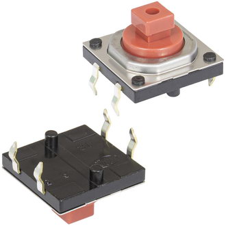 Тактовые кнопки SKQEACA010 ALPS