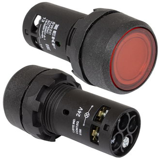 Кнопочные переключатели Кнопка SW2C-10D с подсветкой красная NC 230В PROxima sw2c-md-r-nc EKF