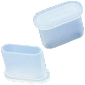USB Rubber cover TYPE-C transparent RUICHI