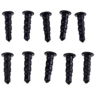 Аудио разъемы Rubber plug 3.5mm Jack 03 black RUICHI