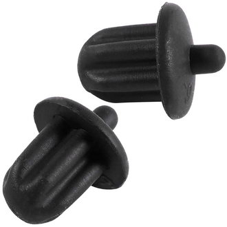 Аудио разъемы Rubber plug 6.35mm Jack 01 black RUICHI