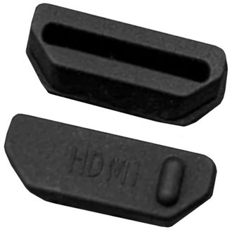 HDMI / DVI Rubber plug HDMI 01 black RUICHI