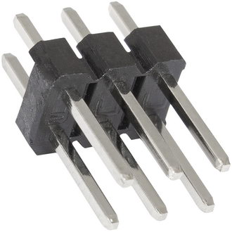 Штыри и гнезда для плат 2.54мм DS1021-2x3SF11-B CONNFLY