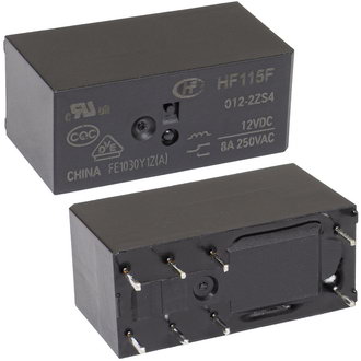 Электромагнитные реле HF115F/012-2ZS4 HONGFA