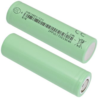 Аккумуляторные батареи INR18650/33V KC1011 комплект 4шт EVE
