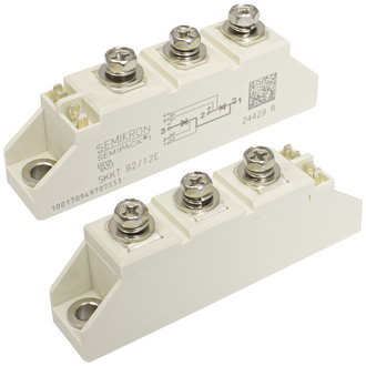 Модули тиристорные SKKT92/12E SEMIKRON