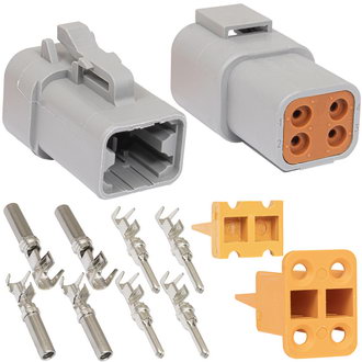 Авт. соединители DTP04-21/12 RUICHI