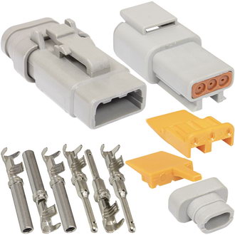 Авт. соединители DTM04-3P-E007  21/11 RUICHI