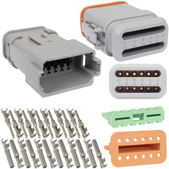 Авт. соединители DT04-12P-E008 21/11 RUICHI