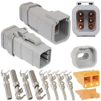 Авт. соединители DTM04-6P-E007  21/11 RUICHI