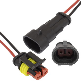 Авт. соединители SuperSeal 1.5, 2PIN MF (18AWG 20cm) RUICHI