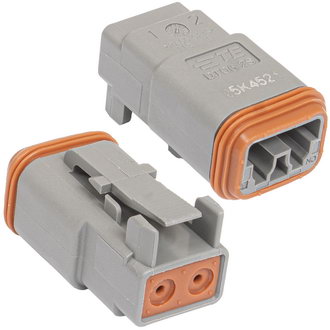 Авт. соединители DT06-2S TE Connectivity
