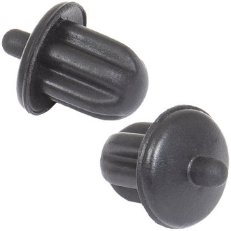 Аудио разъемы Rubber plug 6.35mm Jack 01 black RUICHI