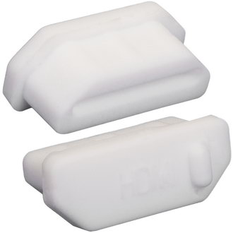 HDMI / DVI Rubber plug HDMI 01 white RUICHI