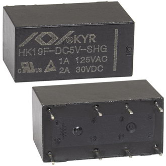 Электромагнитные реле HK19F-DC5V-SHG  HKE