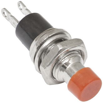Кнопочные переключатели PBS-10C-2 on-(off) красный RUICHI