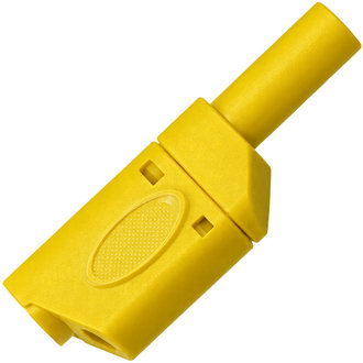 Клеммы приборные на панель Z019 4mm Binding Post YELLOW RUICHI