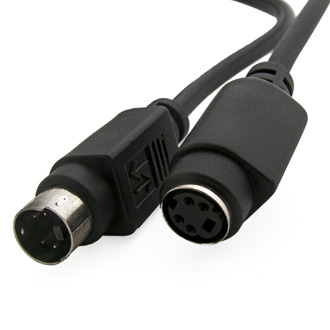 Аудио / видео шнуры Mini DIN4 M  Mini DIN4 F 1.5m 