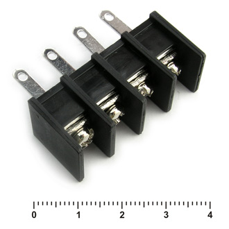 Клеммники барьерные T14-BM22-04 (9.5mm) RUICHI Клеммники барьерные T14-BM22-04 (9.5mm) RUICHI