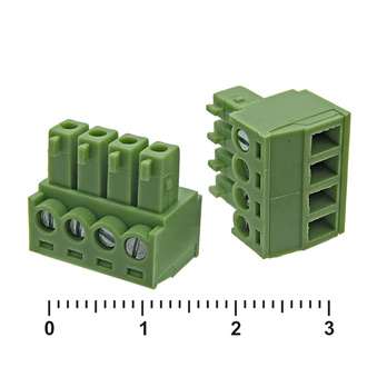 Клеммники разрывные XY2500F-C-4 (3.81mm) RUICHI