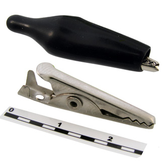 Зажимы, крокодилы 8-0025 black RUICHI