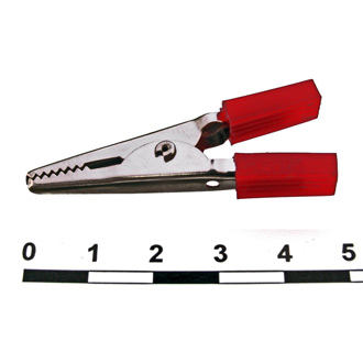Зажимы, крокодилы 8-0028 red RUICHI