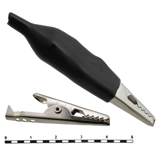 Зажимы, крокодилы 8-0027 black RUICHI