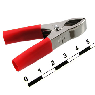 Зажимы, крокодилы 8-0035 red RUICHI