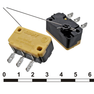 Микропереключатели B181A 250v. 5a 