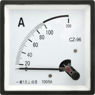 Приборы переменного тока Амперметр 100/5А 50гц (96х96) RUICHI Приборы переменного тока Амперметр 100/5А 50гц (96х96) RUICHI