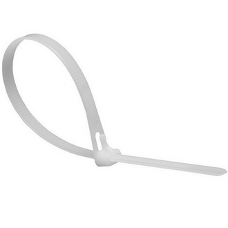Хомуты многоразовые СМР нейлон 150х7,5мм белый (100шт) RUICHI Хомуты многоразовые СМР нейлон 150х7,5мм белый (100шт) RUICHI
