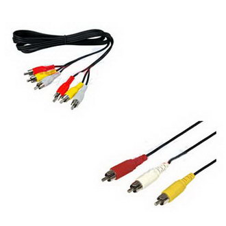 Аудио / видео шнуры 3 RCA - 3 RCA B 5m RUICHI Аудио / видео шнуры 3 RCA - 3 RCA B 5m RUICHI