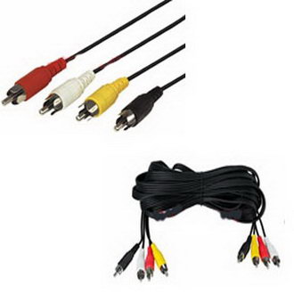 Аудио / видео шнуры 4 RCA - 4 RCA B 3m RUICHI Аудио / видео шнуры 4 RCA - 4 RCA B 3m RUICHI