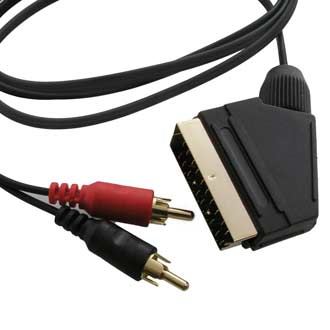 Аудио / видео шнуры SCART-2RCAm G 1.5m 