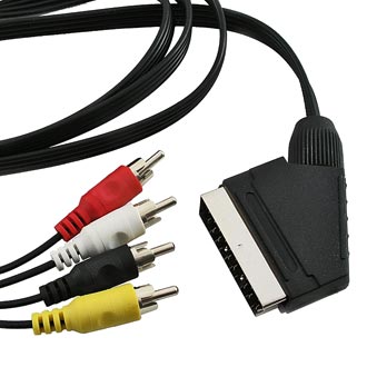 Аудио / видео шнуры SCART-4RCAm 1.5m 