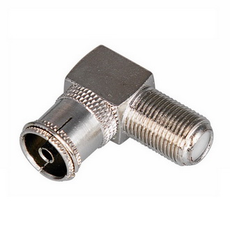 Высокочастотные разъемы F ТВ гнездо угловой RUICHI