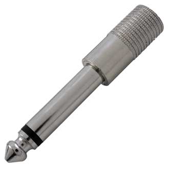 Переходные разъемы 7-0158 / 6.3 mono-3.5 stereo RUICHI Переходные разъемы 7-0158 / 6.3 mono-3.5 stereo RUICHI