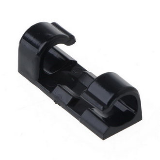 Фиксаторы для кабеля клипса самоклеящаяся 15х40мм черная RUICHI Фиксаторы для кабеля клипса самоклеящаяся 15х40мм черная RUICHI