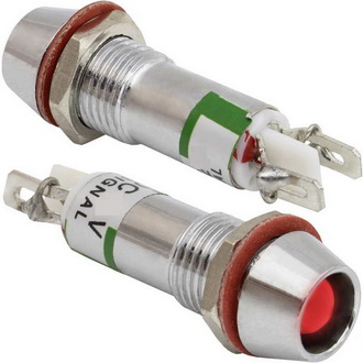 Светодиоды в корпусе L-615-R 3v (8mm) RUICHI Светодиоды в корпусе L-615-R 3v (8mm) RUICHI