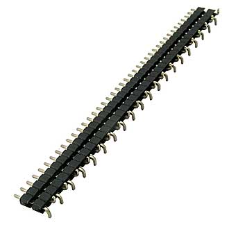 Штыри и гнезда для плат 1.27мм PLLH1.27-40S (SMD) 