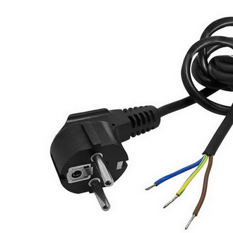 Сетевые шнуры SCZ Угл. б/роз 1.8м. 3х0.75 RUICHI Сетевые шнуры SCZ Угл. б/роз 1.8м. 3х0.75 RUICHI