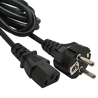 Сетевые шнуры SCZ Прям-прям.   5м.   3х0.75 RUICHI Сетевые шнуры SCZ Прям-прям.   5м.   3х0.75 RUICHI