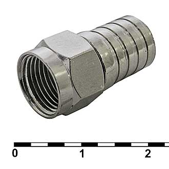 Высокочастотные разъемы F-C6P RUICHI Высокочастотные разъемы F-C6P RUICHI