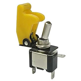 Тумблеры SAC-01 YELLOW ASW-07D Y-LED 