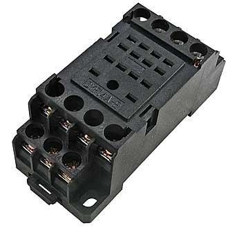 Колодки для реле DYF14-A-E  для 4453(18F)-4 RUICHI Колодки для реле DYF14-A-E  для 4453(18F)-4 RUICHI