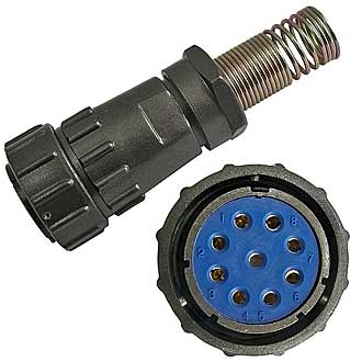 Быстроразъемные FQ30-9pin TK-16 RUICHI