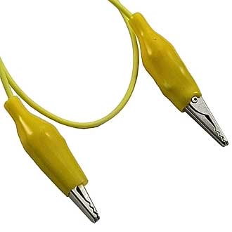 Соединительные авто шнуры 8-0025. желтый.  0.6м. 0.08мм 